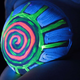 Illustration for article titled 10 Psychedelic Blacklight Portraits